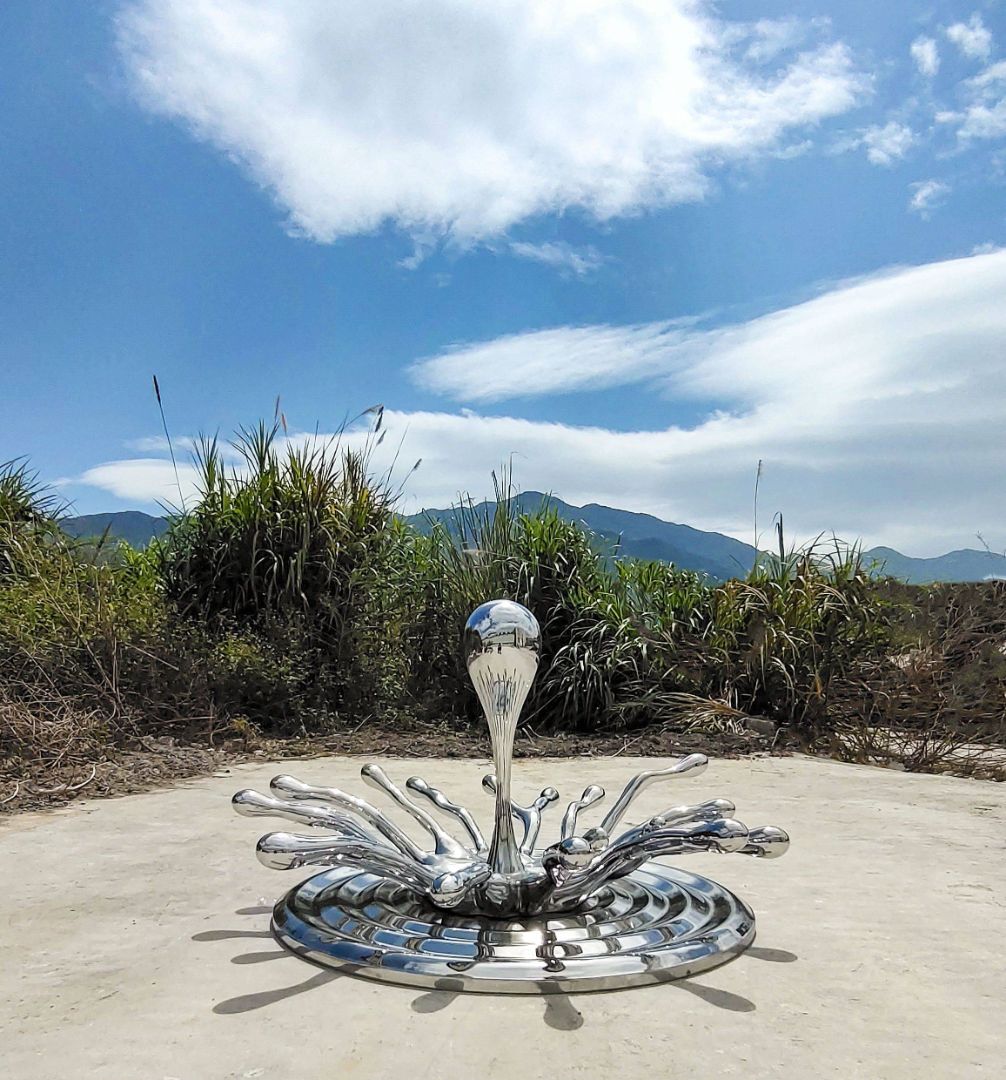 玻璃钢抽象(电镀)